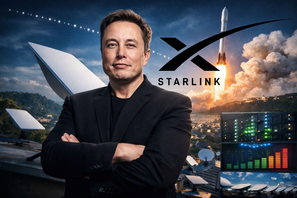 Starlink acelera na banda larga com satélite e fibra, pressiona operadoras e muda a competição por conectividade em áreas remotas do Brasil.