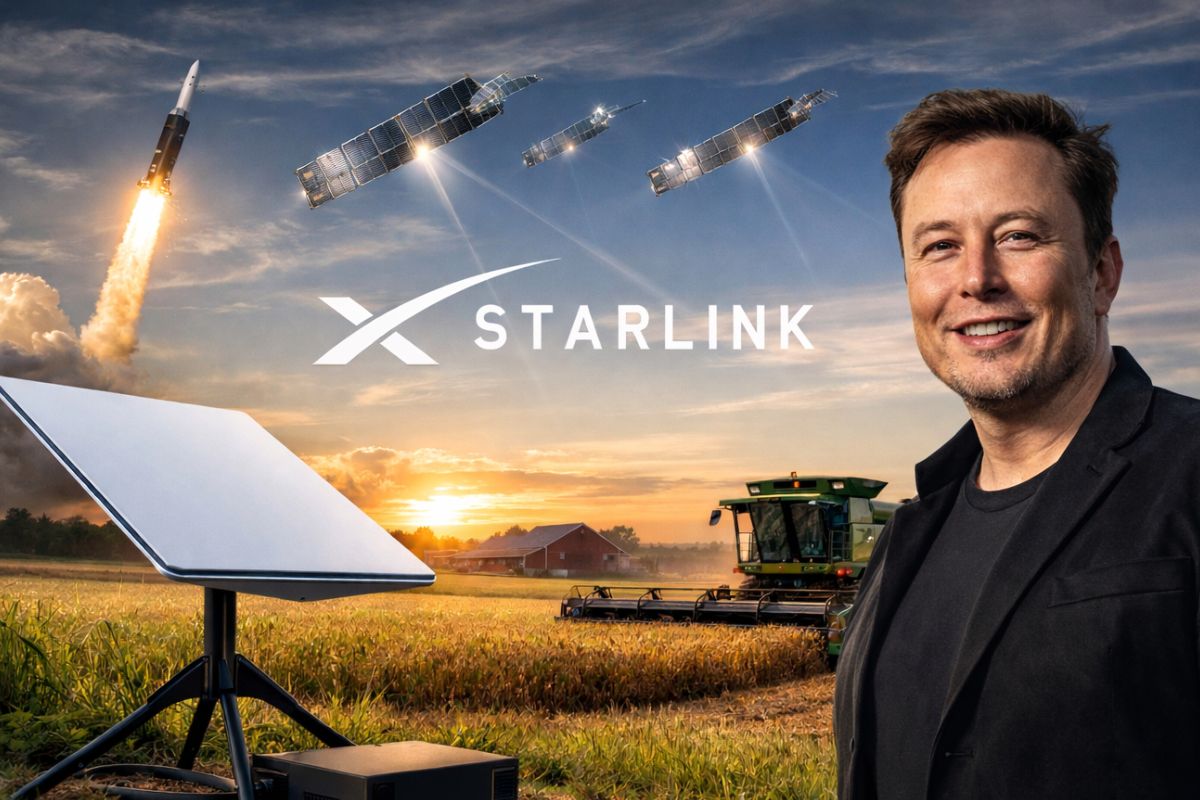 Starlink lança plano Residencial Família com kit Mini grátis, fidelidade de 12 meses e foco no agro para ampliar conexão rural no Brasil.