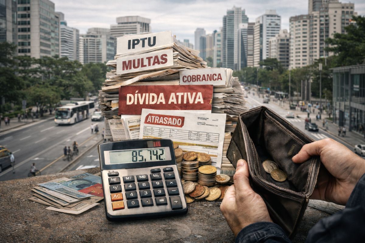 Na cidade, entenda como IPTU, dívida ativa, execução fiscal e juros podem inflar cobranças, pressionar o orçamento e elevar risco patrimonial. (142 caracteres)