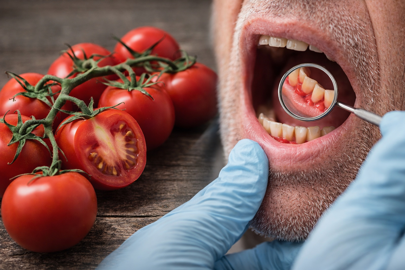 Tomate pode reduzir risco de gengivite severa