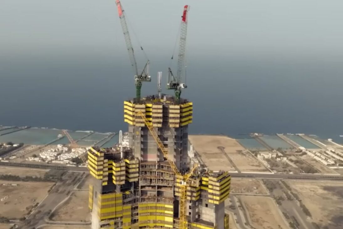 Veja como a Torre de Jeddah, em Jeddah Economic City, disputa o título de prédio mais alto do mundo com uma torre de 1 km e desafia a construção civil.