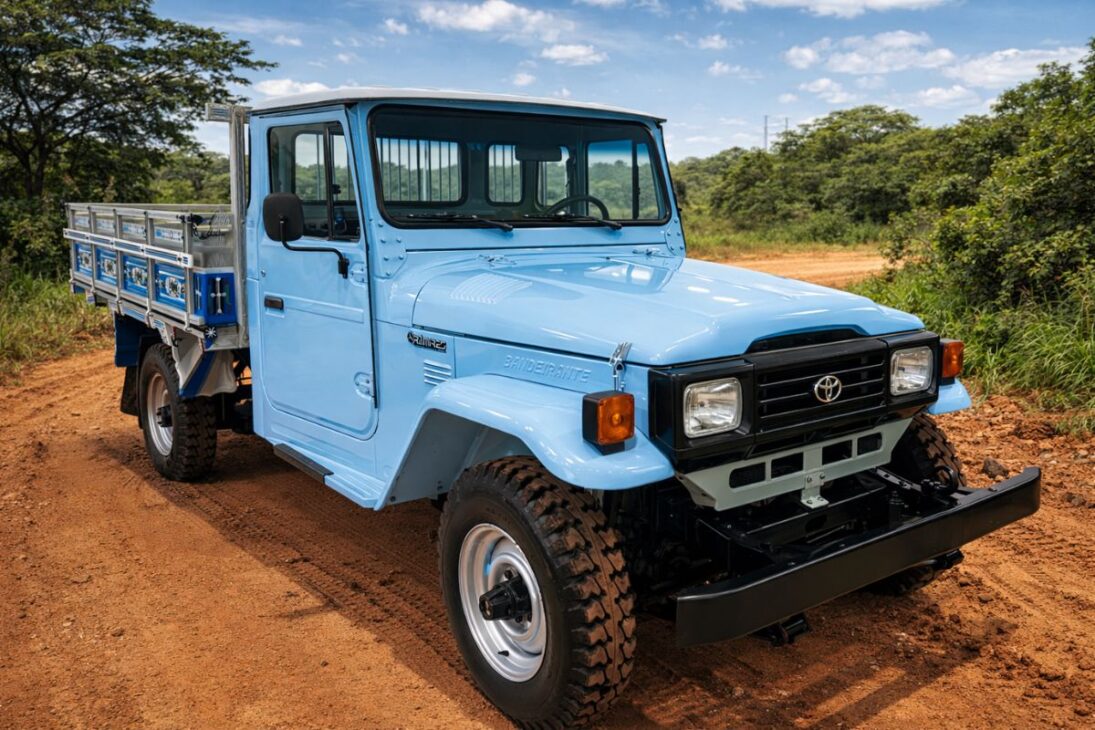 Toyota Bandeirante, F1000, Fiat Uno y Hilux muestran por qué los coches raíz del campo aún mandan en la finca y hacen Hilux sufrir en el barro.