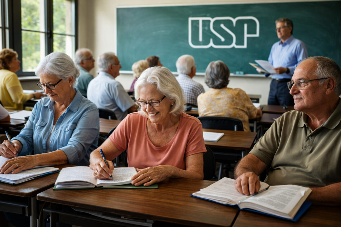 USP ofrece cursos gratuitos para personas con 60 años o más