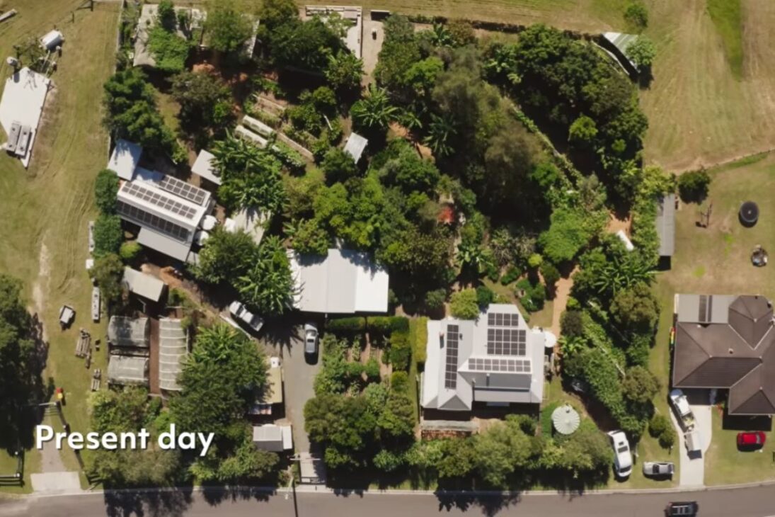 Transformación de una granja de permacultura en 4.000 m² en Australia, con microagricultura, horticultura comercial, cursos y comunidad como base para producción, ingreso y rutina que impacta la salud de la familia.