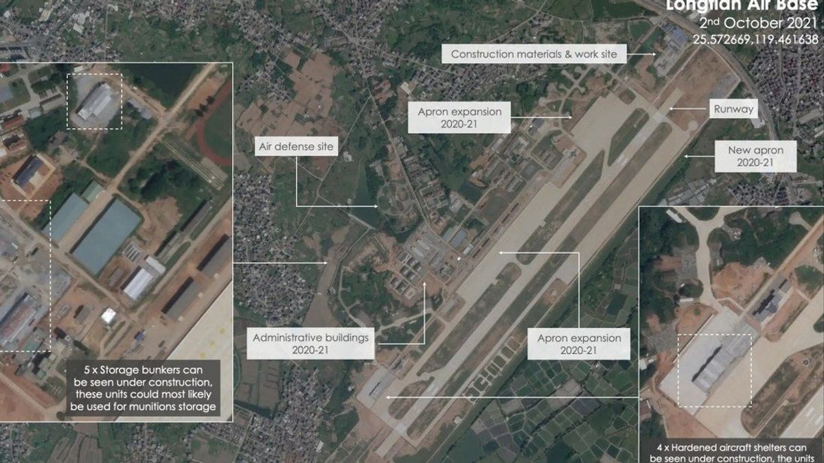 Con túneles excavados a hasta 30 metros de profundidad, extensiones superiores a 5 km, entradas reforzadas para ataques de precisión y capacidad estimada para albergar decenas de cazas J-20 y bombarderos H-6, las bases aéreas subterráneas de China poseen tamaño colosal