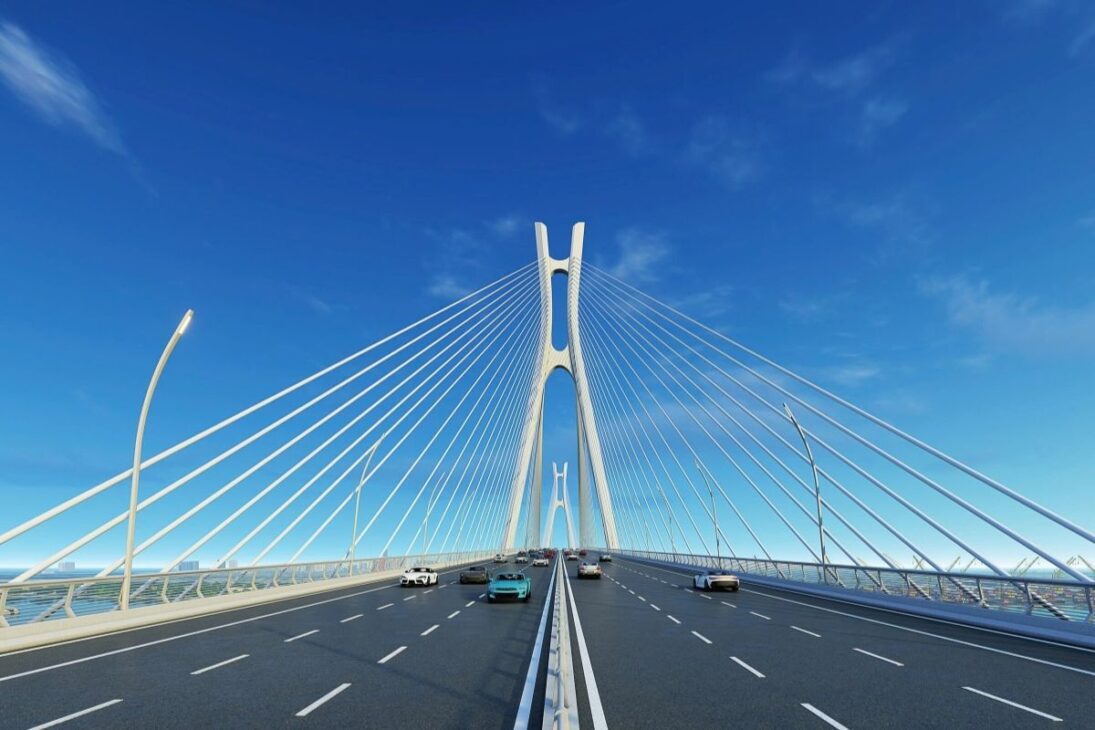 Conozca el puente atirantado Cat Lai, nuevo puente atirantado que conecta Ho Chi Minh y Dong Nai al Aeropuerto de Long Thanh y redefine el corredor regional.