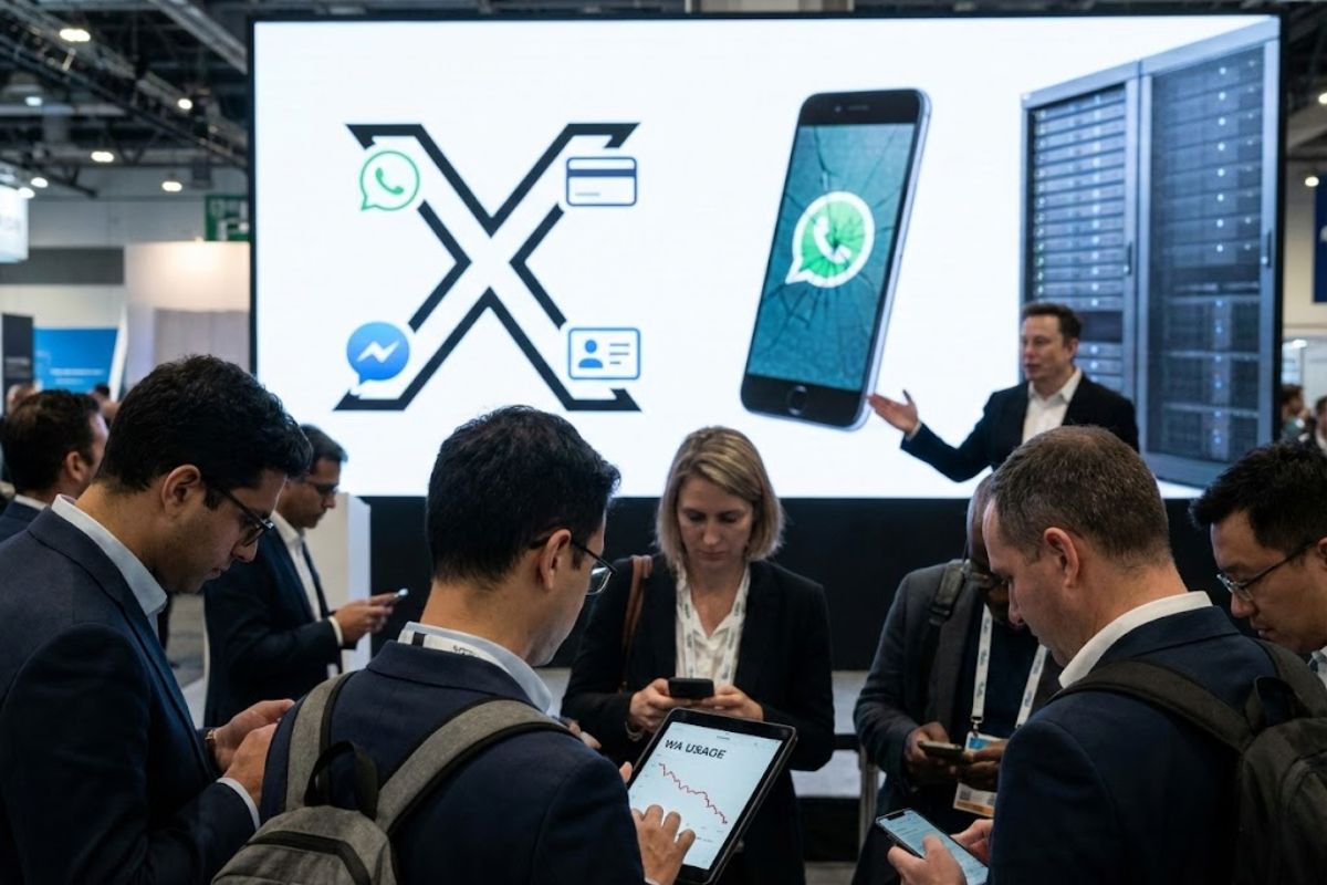 Elon Musk lança XChat no X, com criptografia e promessa de pagamentos, e pressiona WhatsApp ao levar conversas públicas ao privado, com debate sobre chaves e confiança.