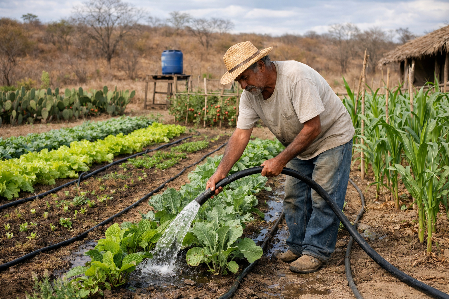 Agricultor familiar aplica técnicas simples no Semiárido e aumenta a produção