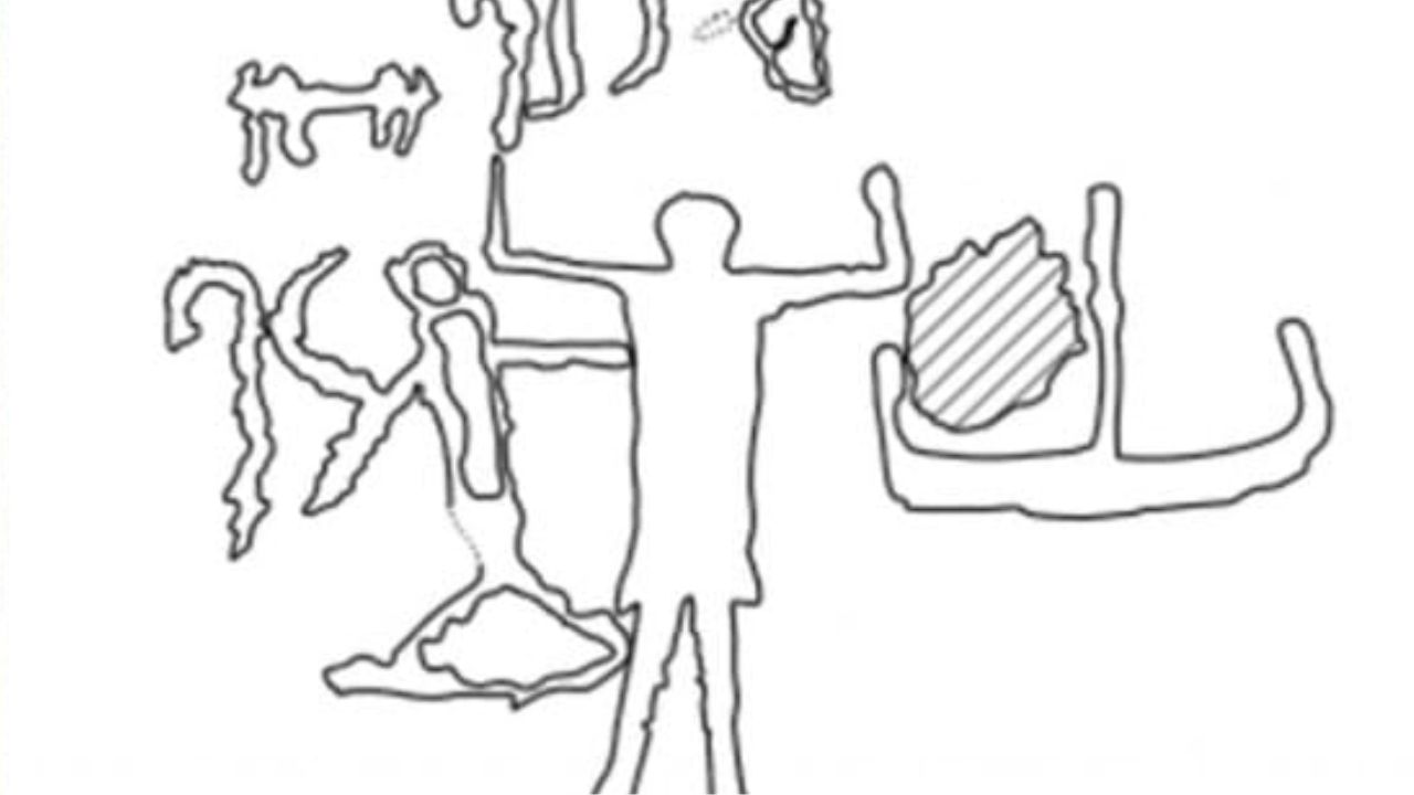 Arqueólogos recrean dibujo encontrado en Egipto. Foto: Mustafa Nour El-Din y Ludwig D. Morenz/Baltter Abrahams/Reproducción