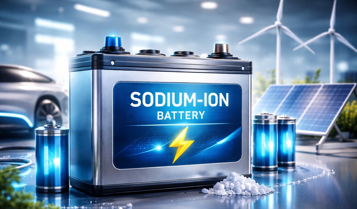 Descubra como as baterias de íon-sódio superam as baterias de íon-lítio em segurança e desempenho no carregamento rápido.