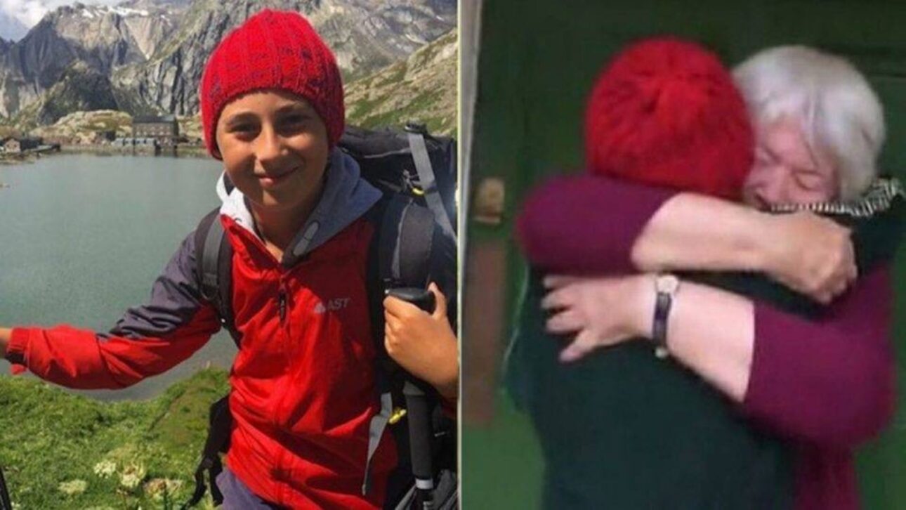 Menino, Itália, Caminhada