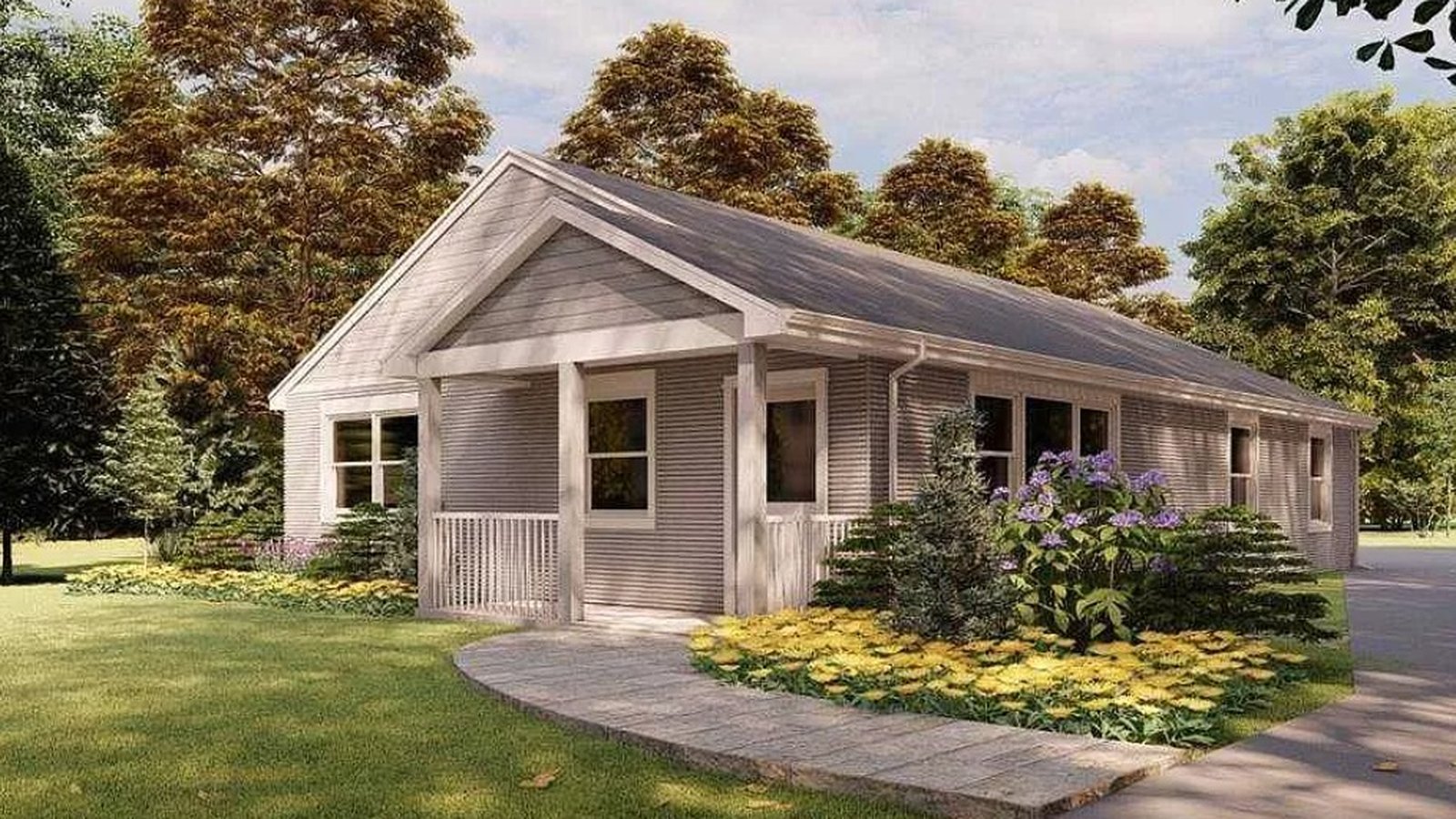 Impressora 3D gigante constrói casa completa de 176m² com 3 quartos e 2 banheiros em apenas 48 horas usando US$ 6 mil em concreto e promete resistir a furacões e terremotos por 50 anos