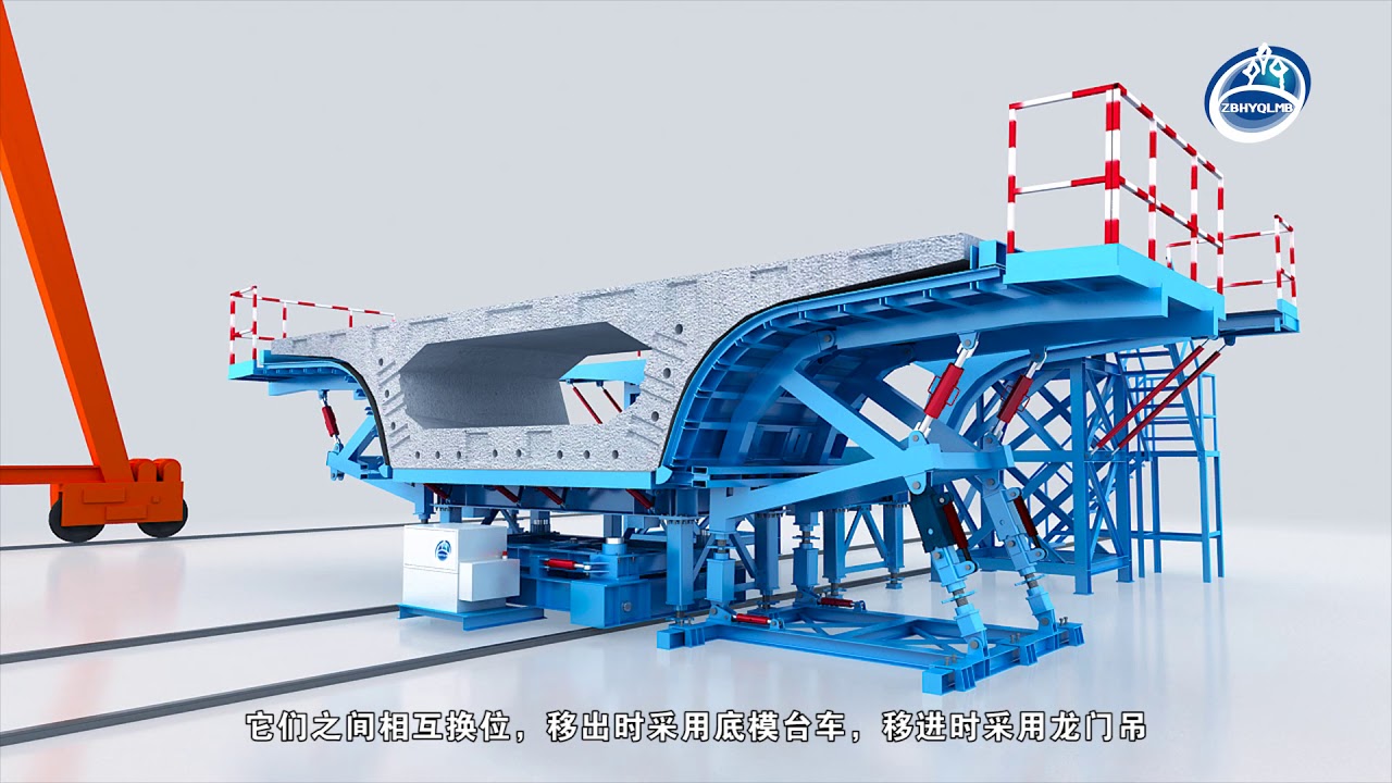 Utilizando fábricas móveis de vigas de concreto ao longo do traçado, a China constrói viadutos ferroviários de alta velocidade com segmentos de 30 a 40 metros produzidos em série no próprio canteiro, eliminando transporte pesado e acelerando a montagem em ritmo industrial