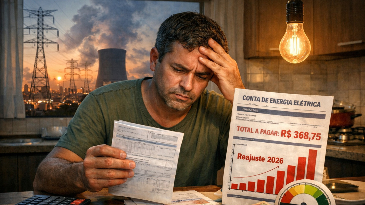 A conta de luz deve subir quase o dobro da inflação em 2026. Estudo aponta reajuste médio de 7,64%, com altas acima de 10% em algumas distribuidoras e alerta para riscos no sistema elétrico.