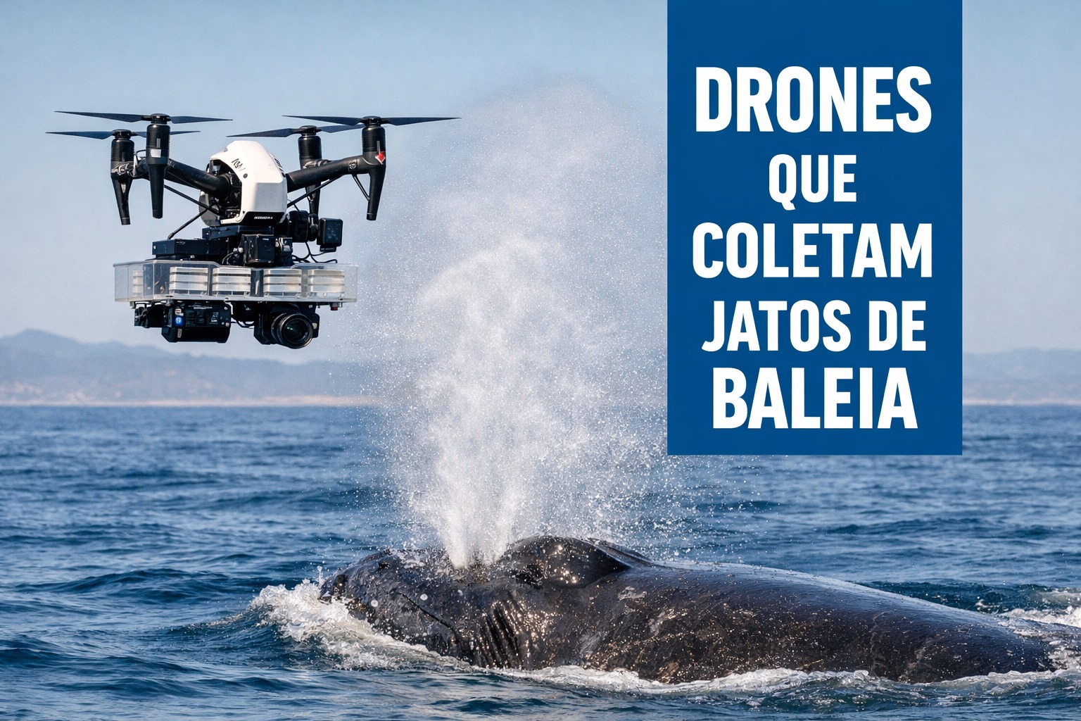 Drones, Baleias, Baleia