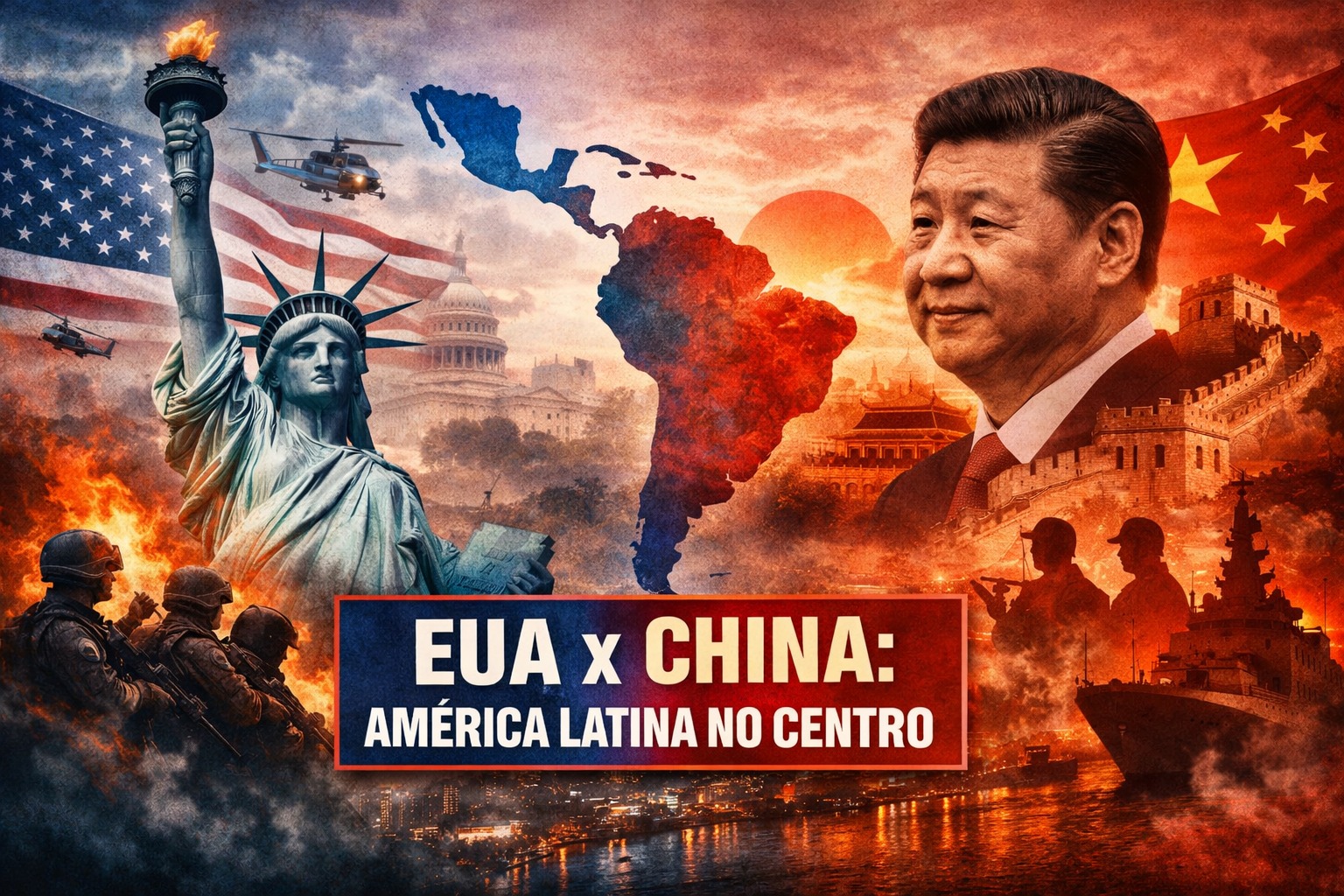América Latina, EUA, China