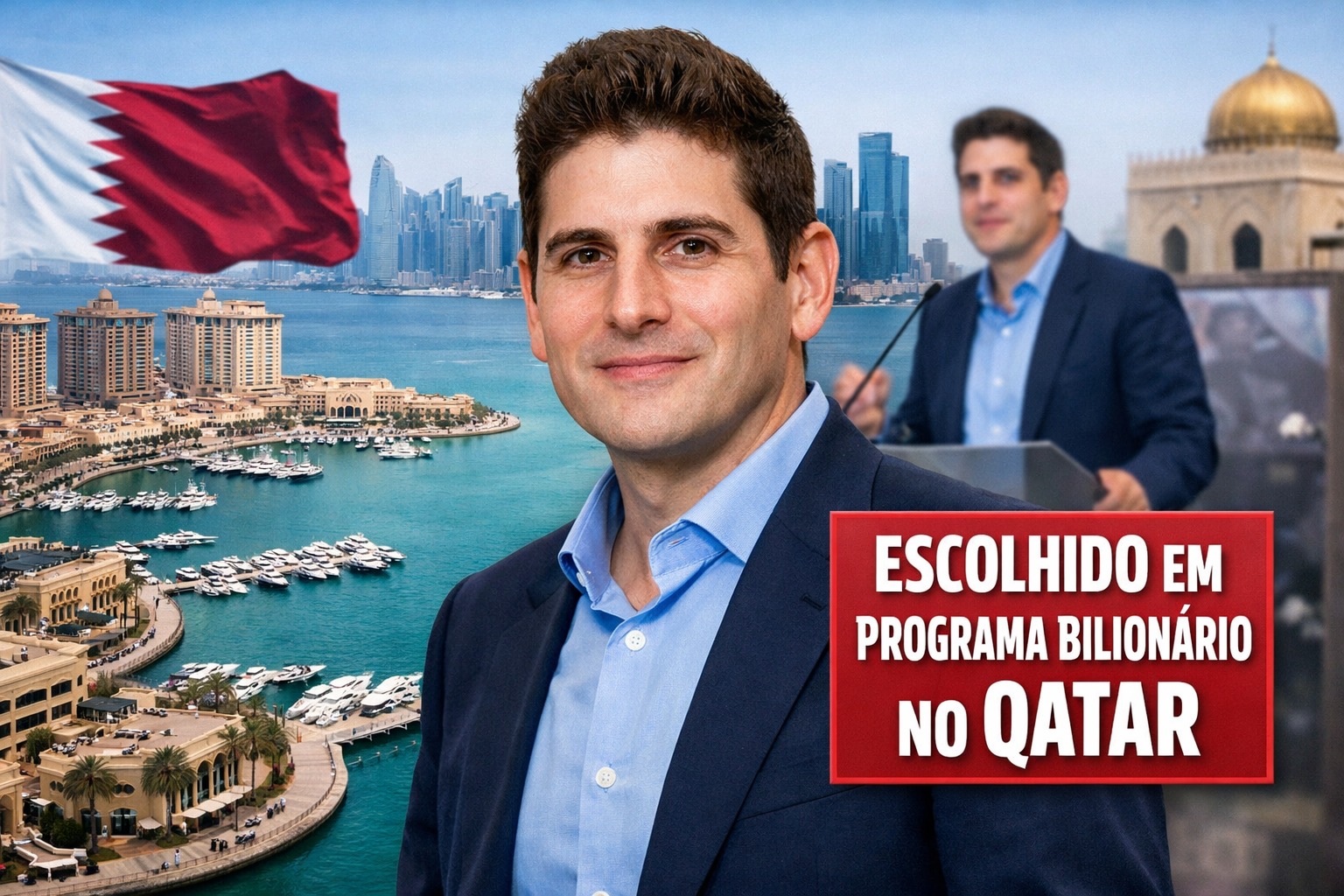 Eduardo Saverin, Brasileiro, Qatar