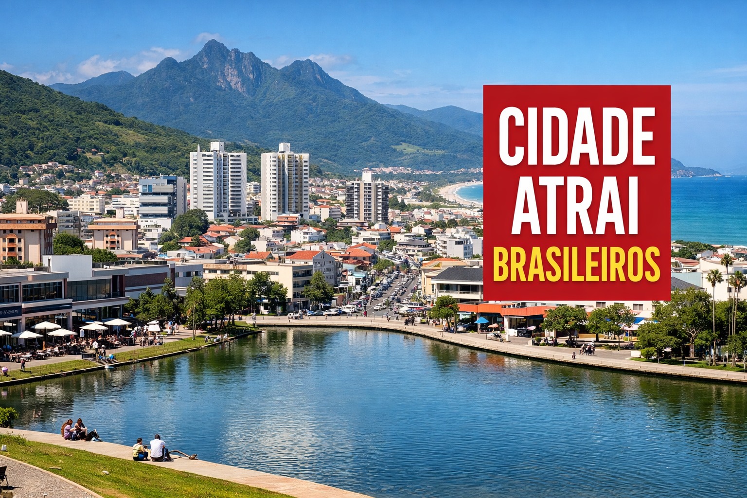 Cidade, Palhoça, Brasileiros