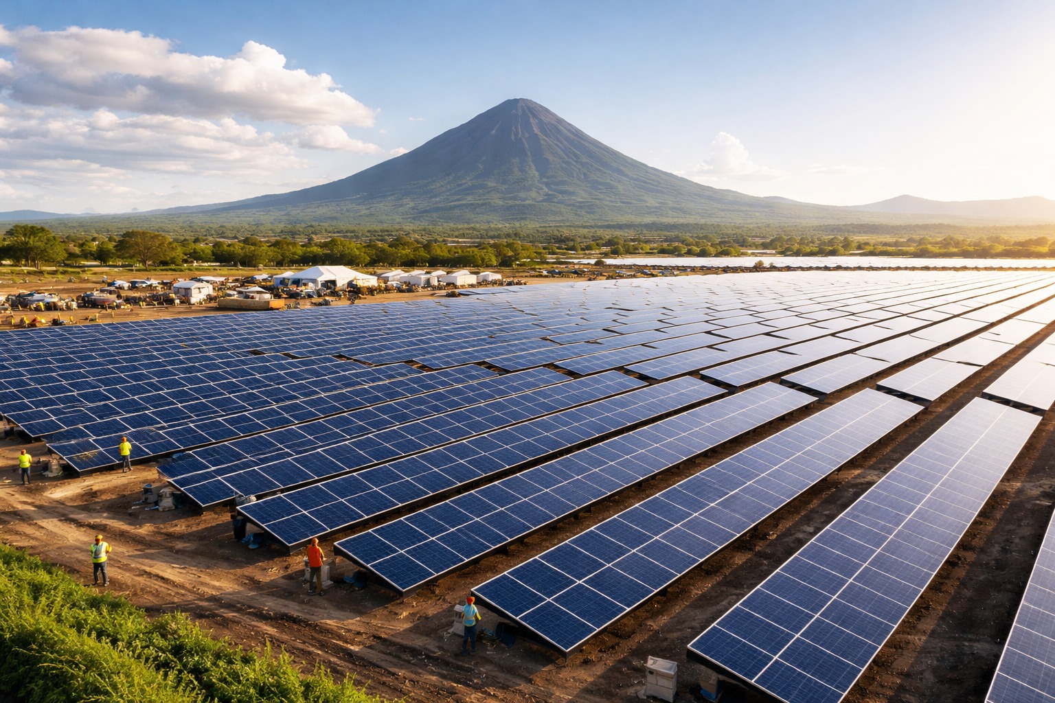 Nicarágua, China, Energia solar, Usina solar
