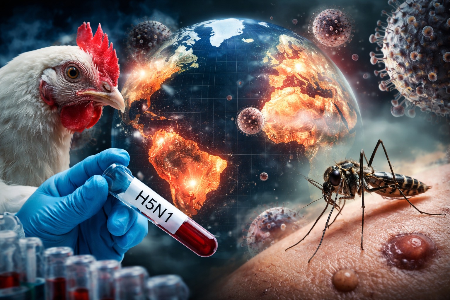 Vírus, cenário sanitário global