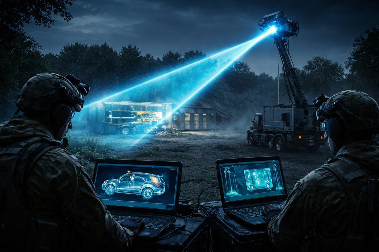 Raios X, DARPA, Pentagono