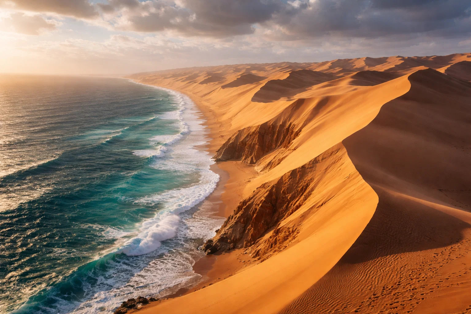 Atacama e Namibe, desertos costeiros, provam que milhões de toneladas de água ao lado não significam chuva, e a explicação envolve correntes oceânicas frias, circulação atmosférica e barreiras naturais que moldam o mapa climático do planeta