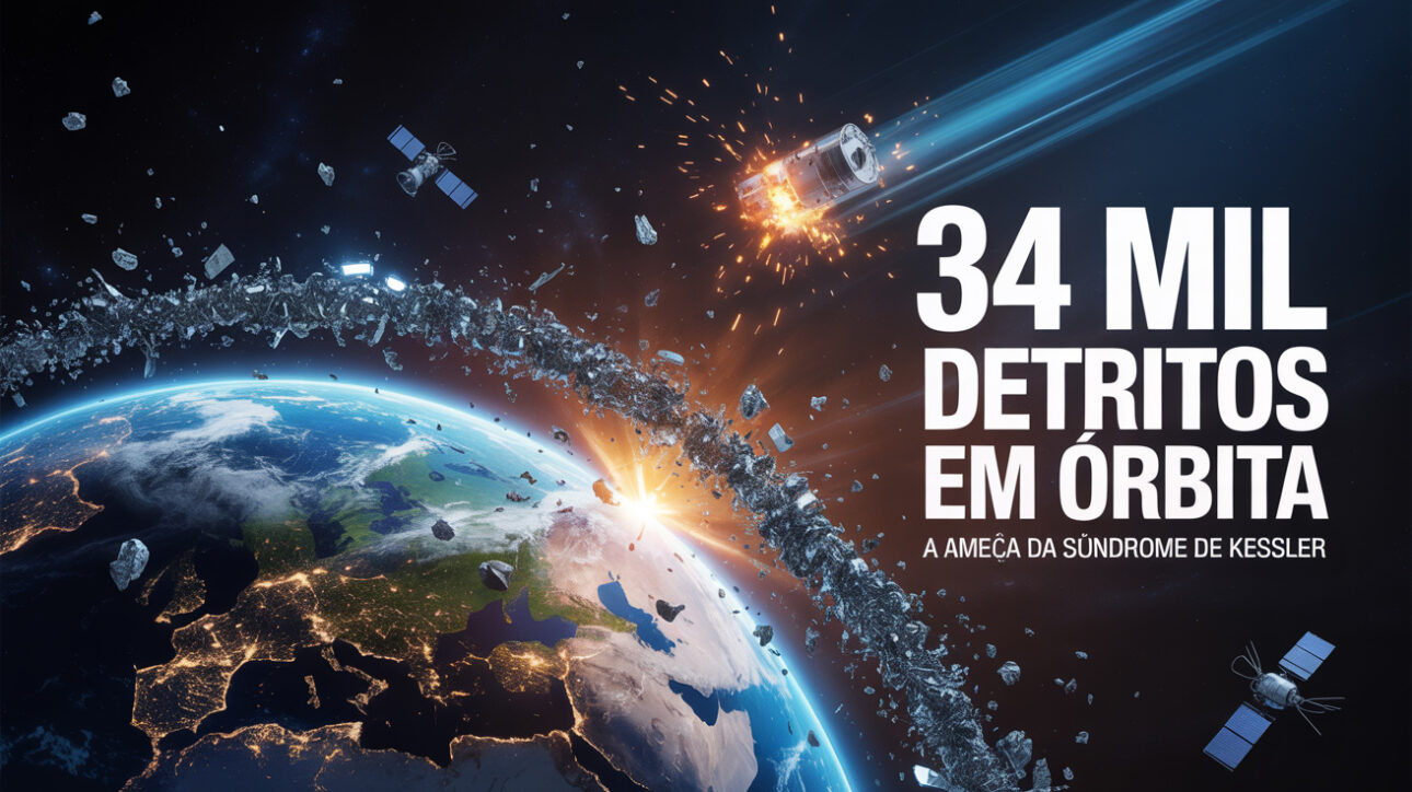 Mientras el mundo depende de satélites invisibles, 34 mil desechos mayores que 10 cm cruzan la órbita de la Tierra a 28.000 km/h y científicos advierten que la Síndrome de Kessler puede desencadenar una cascada de colisiones capaz de bloquear lanzamientos espaciales por décadas y amenazar billones en infraestructura orbital