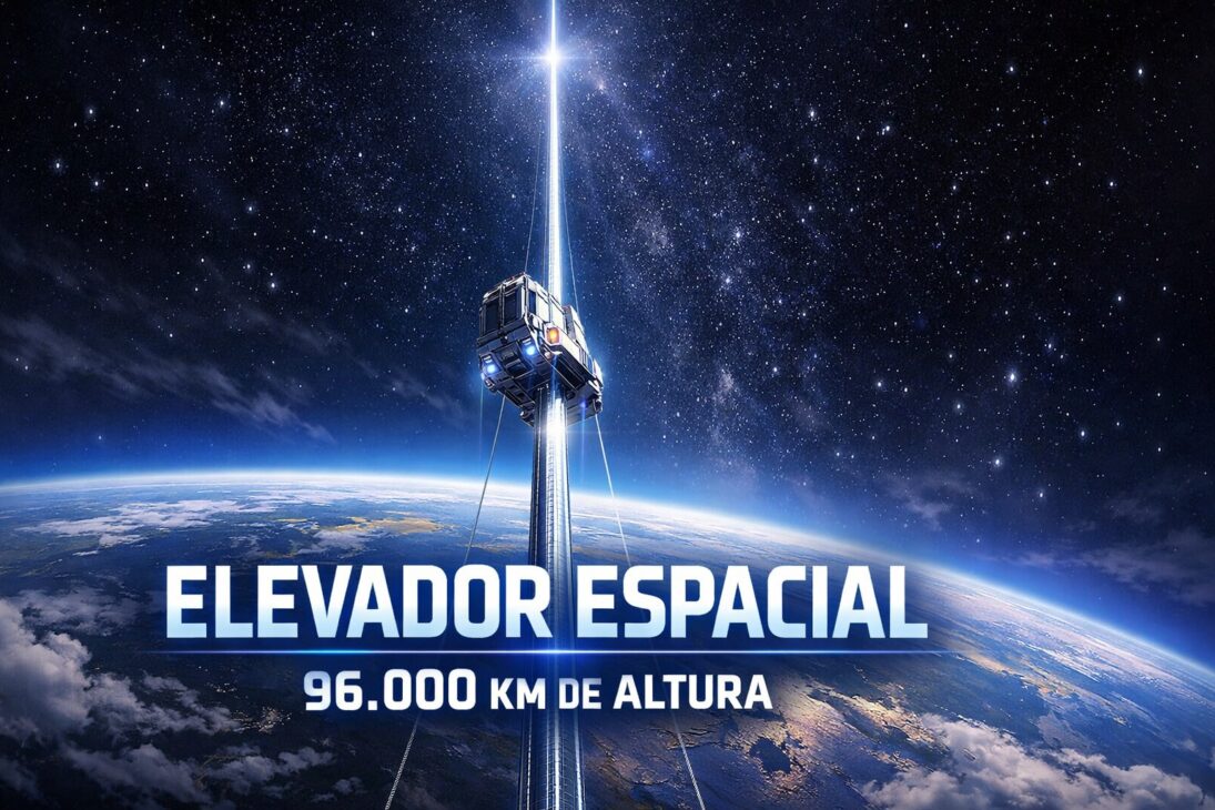 Desafiando la gravedad, Japón estudia construir un elevador espacial de 96.000 km hecho con nanotubos de carbono para conectar la Tierra a la órbita y reducir drásticamente el costo de acceso al espacio