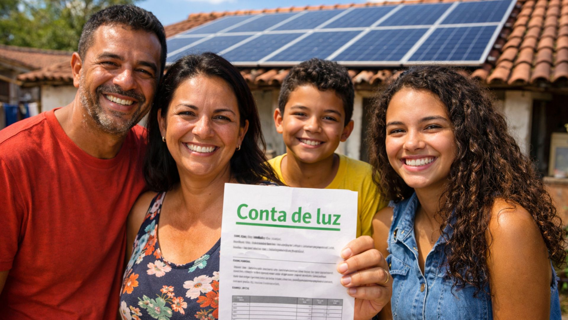 Entenda como projeto de lei na Câmara visa garantir até 200 kWh de energia solar gratuita para famílias de baixa renda e reduzir conta de luz brasileira