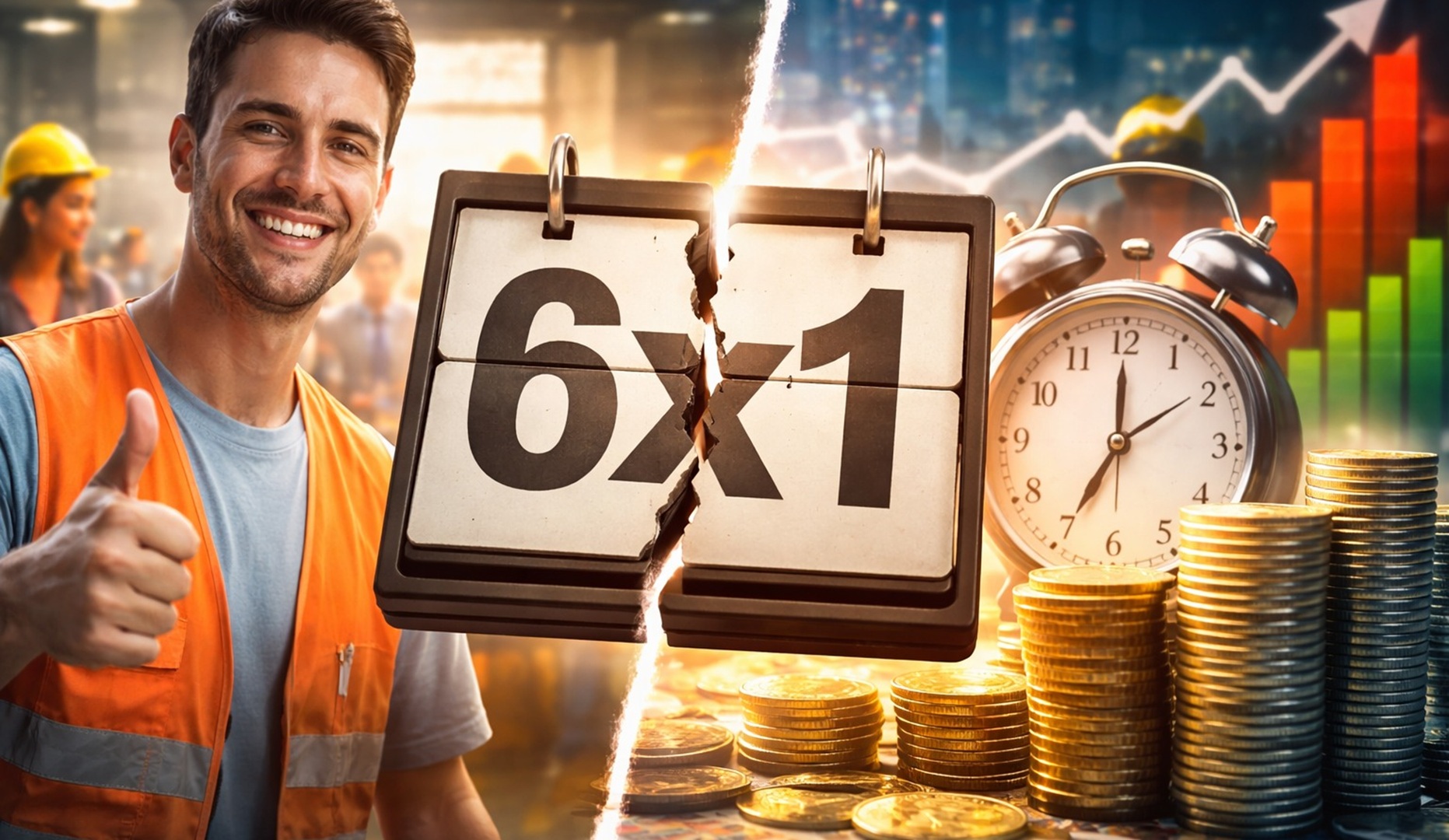 Fim da escala 6x1 pode elevar custo médio em 7,8% e exige ajustes de empresas; proposta pode ser votada em maio.