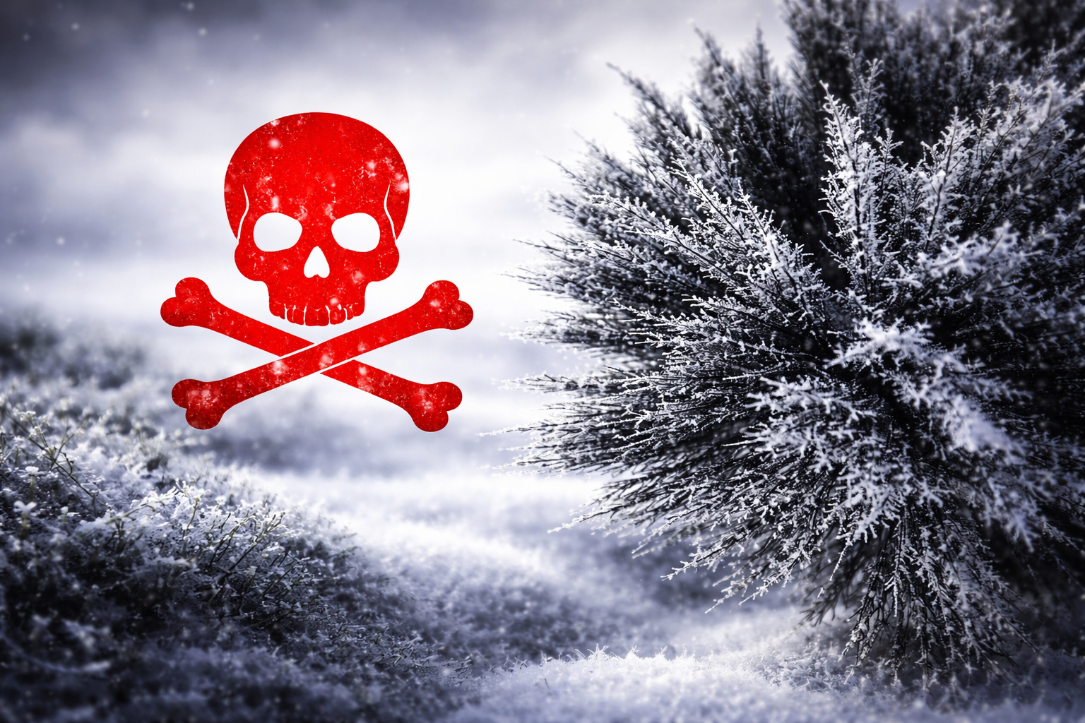 Lavoura afetada pela geada negra no Paraná