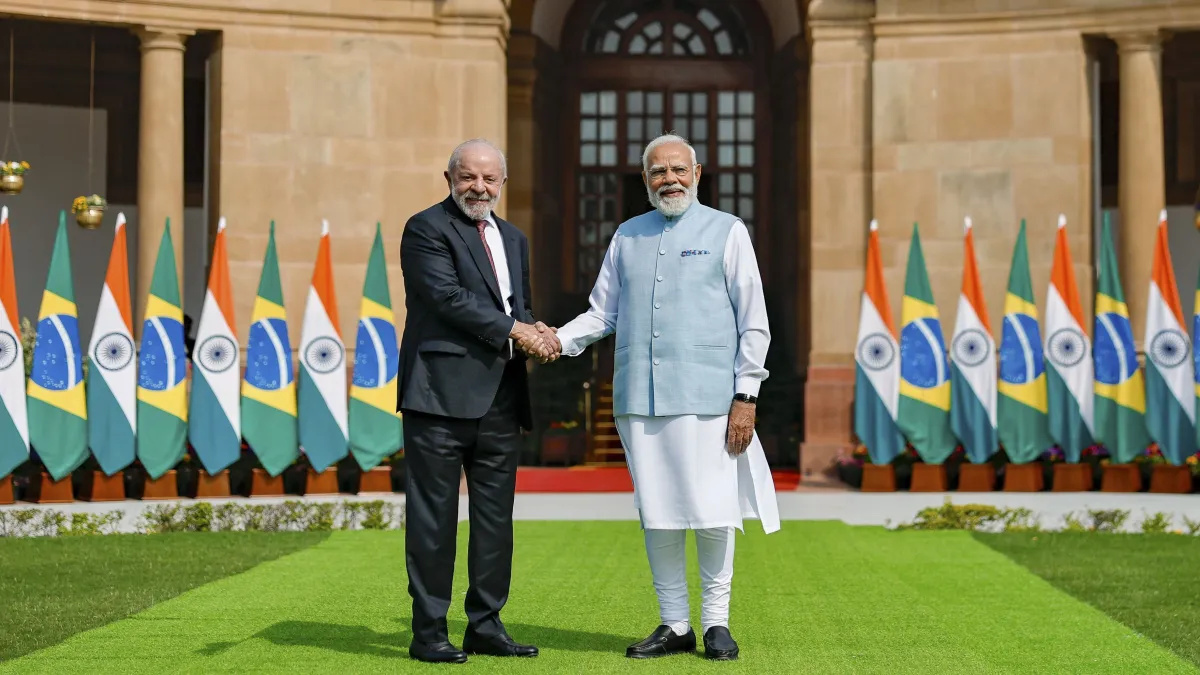 Brasil fecha parcerias com a Índia para produzir remédios oncológicos no SUS, com transferência de tecnologia e investimento previsto em 10 anos. (Imagem: Ricardo Stuckert/PR)