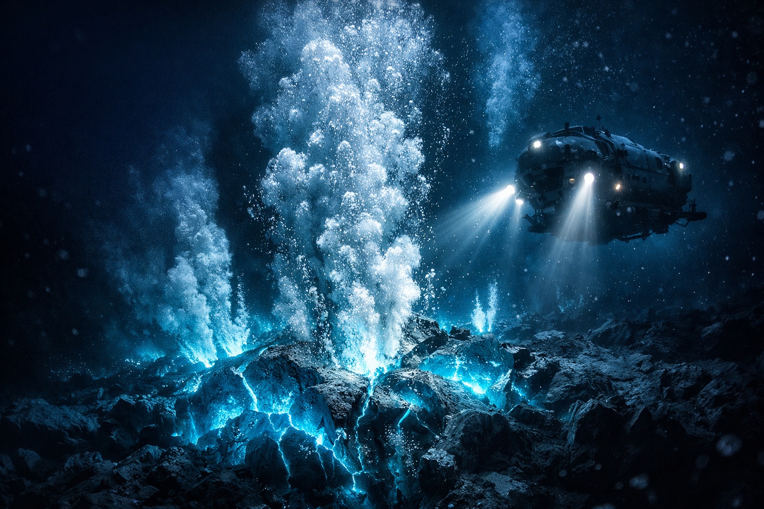 Cientistas emitem alerta após detectarem liberação de metano a 3.500 metros de profundidade, com emissões até 2 vezes maiores em áreas de hidratos submarinos que armazenam mais carbono que todas as reservas fósseis conhecidas