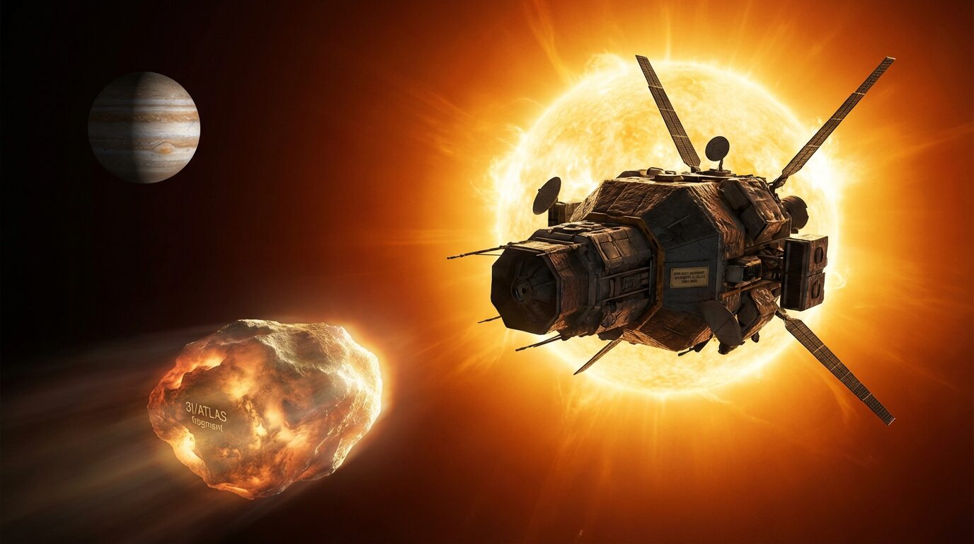 Velocidade extrema trava missão direta ao 3I/ATLAS, estudo propõe manobra solar com apoio de Júpiter e prevê interceptação só entre 2070 e 2085