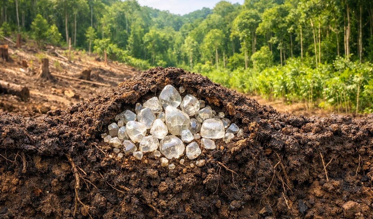 Estudo mostra que nitrogênio no solo pode dobrar a recuperação de florestas tropicais e acelerar o sequestro de carbono após o desmatamento.
