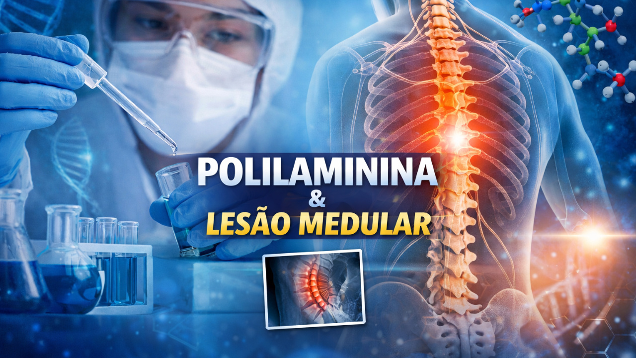 Desenvolvida no Brasil, a polilaminina entra em testes clínicos e surge como esperança no tratamento da paralisia causada por lesão medular.