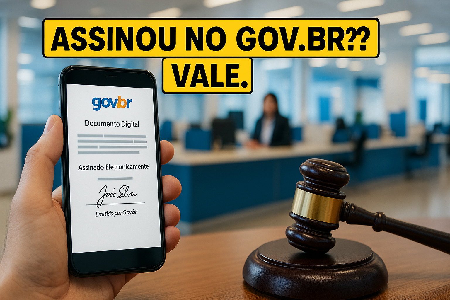 Pouca gente sabe, mas procuração assinada pelo Gov.br tem validade jurídica, dispensa reconhecimento de firma em cartório e já é aceita em diversos órgãos públicos