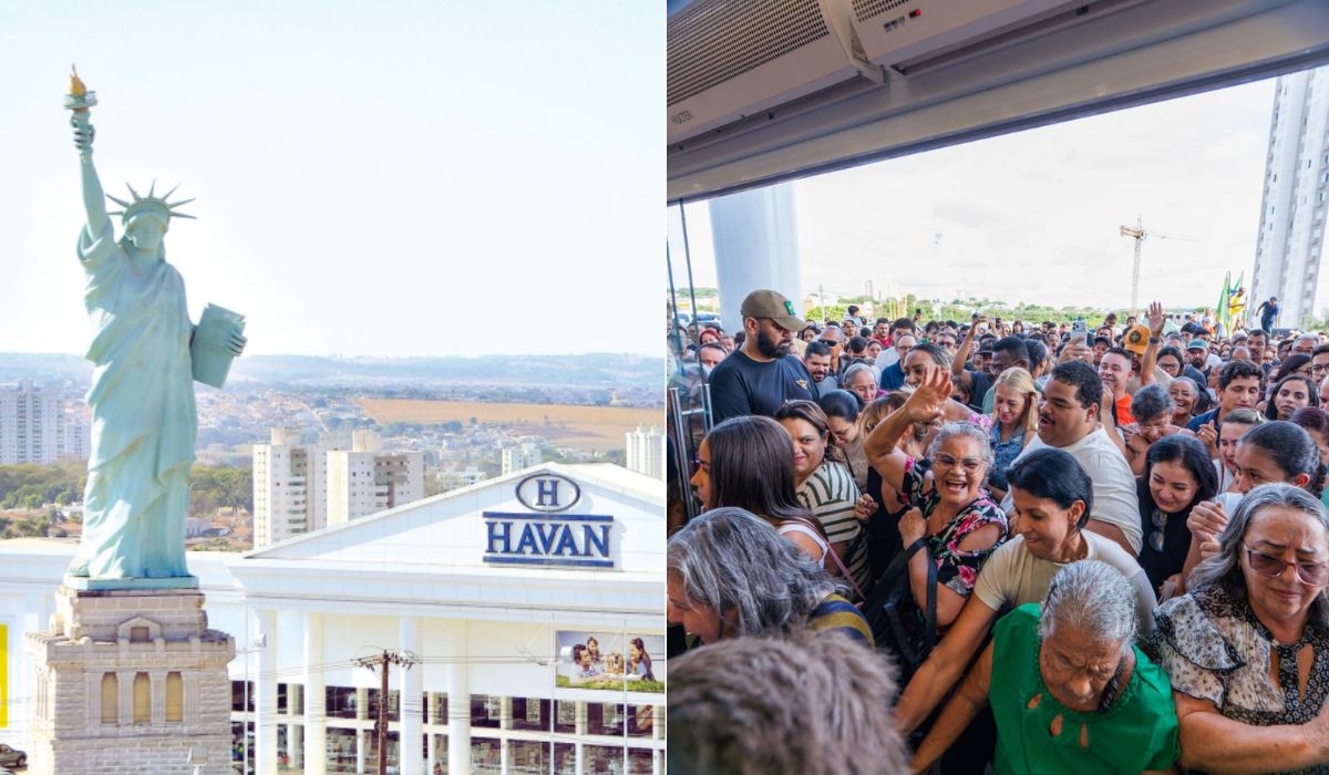 Inauguração da megaloja da Havan em Goiânia bate recorde de público e marca a estreia da rede na capital no plano de expansão para 2026. (Imagem: Havan/Divulgação/ND Mais)