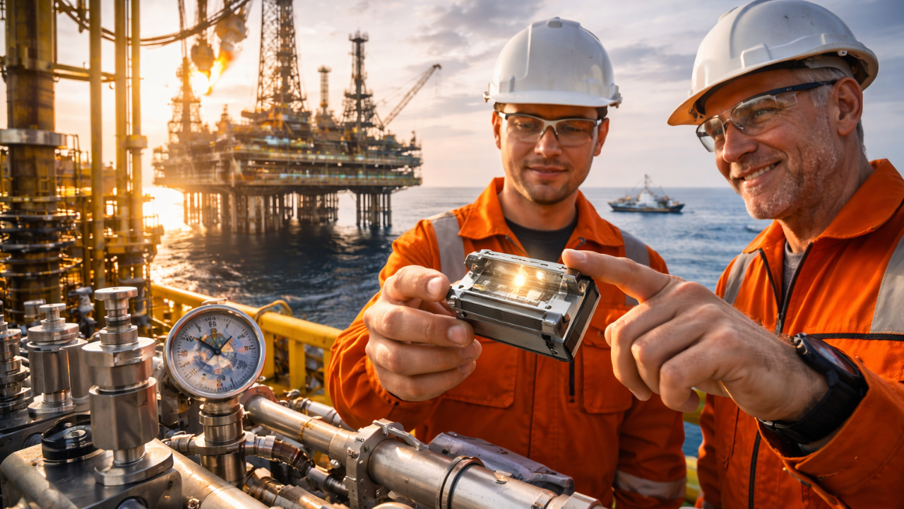 Pesquisadores da UFRN criaram um sensor químico de baixo custo que pode mudar o controle da produção de petróleo, reduzindo falhas, desperdícios e custos na indústria.