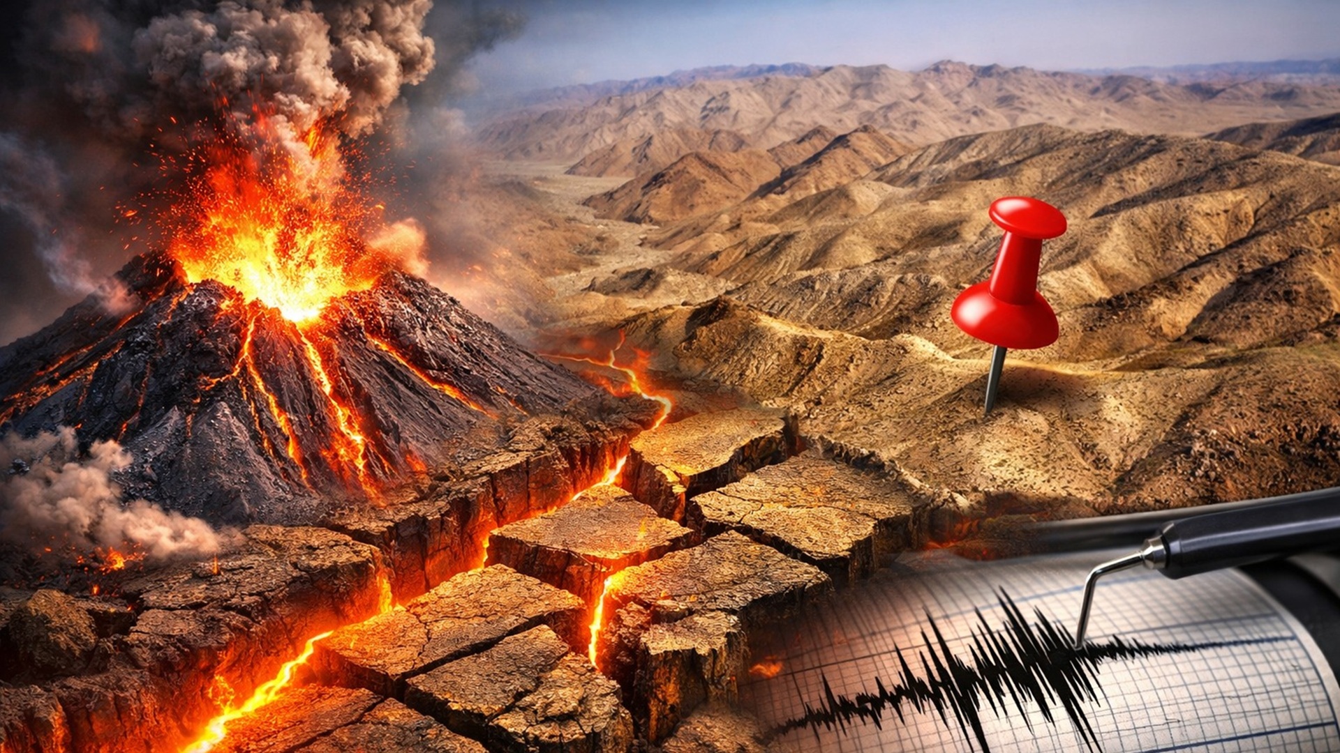 Estudo identifica novo ponto quente sísmico na Califórnia e revela estrutura com cinco partes móveis sob a região.