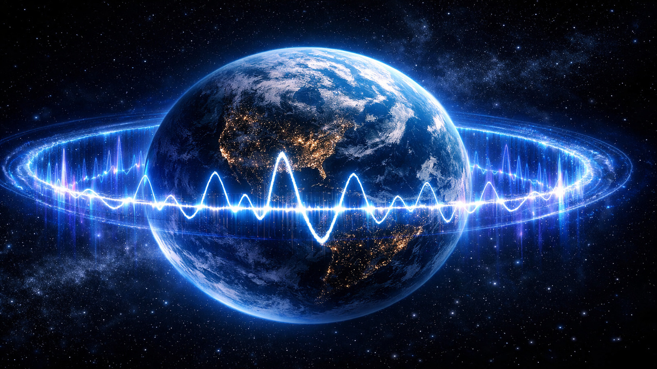 A Terra emite um “batimento cardíaco” eletromagnético contínuo: a ressonância de 7,83 Hz que vibra entre o solo e a ionosfera e pode ser medida em qualquer ponto do planeta