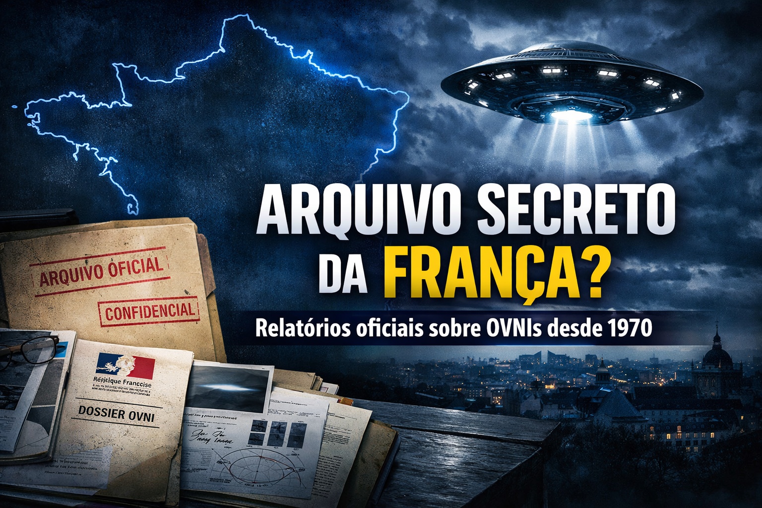 Poucas pessoas sabem, mas desde os anos 1970, a França mantém um arquivo oficial que investigou e catalogou centenas de encontros com OVNIs, tornou relatórios públicos e criou o mais transparente banco de dados governamental sobre fenômenos aeroespaciais não identificados do mundo