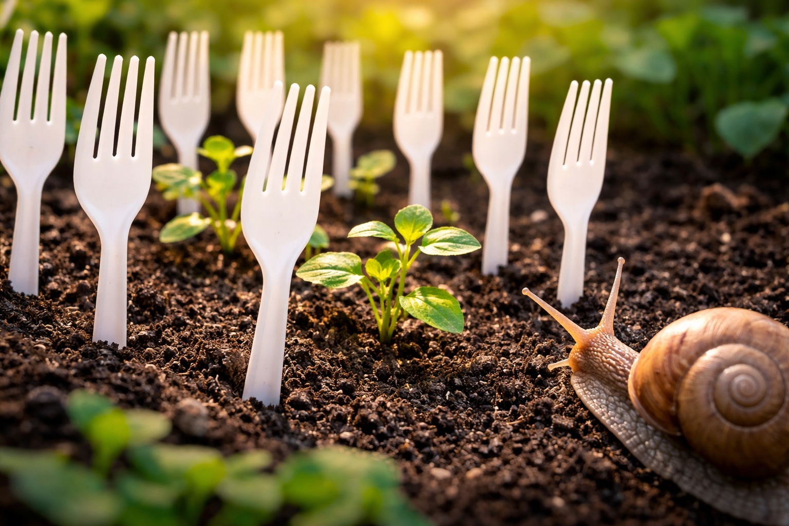 Pouca gente sabe, mas jardineiros experientes estão fincando garfos de plástico na terra para afastar pragas, proteger mudas frágeis destruição do canteiro sem usar veneno