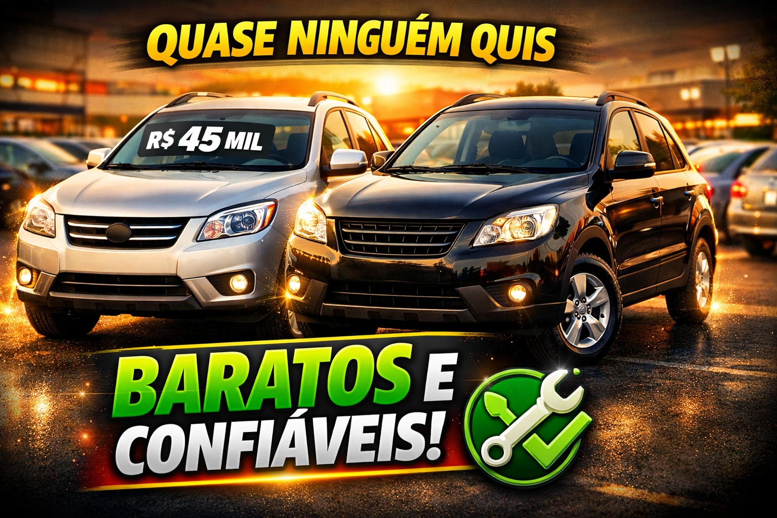 Foram deixados de lado nas vitrines, venderam pouco quando novos, mas hoje estão entre os SUVs baratos que menos dão dor de cabeça a quem compra