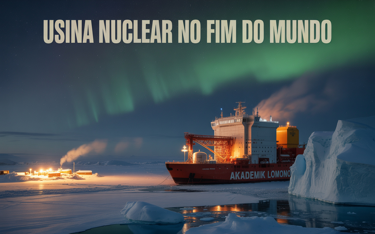 Com 144 metros de comprimento, dois reatores nucleares e energia suficiente para abastecer uma cidade inteira no Ártico, a usina flutuante Akademik Lomonosov levou eletricidade e aquecimento a Pevek, mantendo uma das regiões mais isoladas do planeta funcionando no limite do mundo