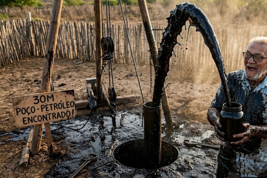 Petróleo en pozo en el interior de Ceará entra en el radar de la ANP tras descubrimiento en el subsuelo y levanta duda sobre explotación.