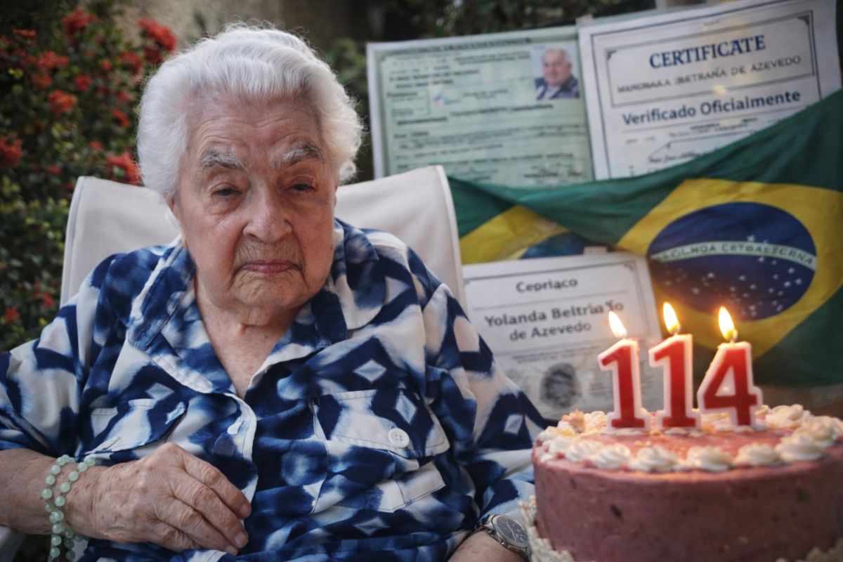Yolanda Beltrão de Azevedo chega aos 114 anos com idade confirmada, amplia o debate sobre longevidade e assume posto raro no Brasil.