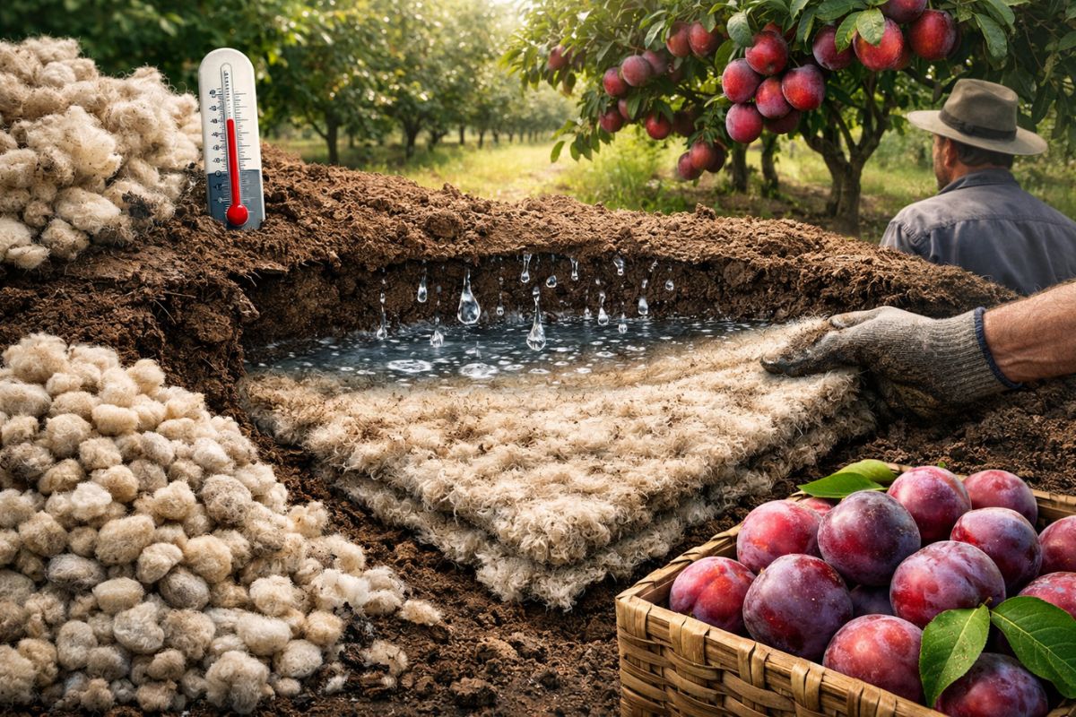 Entenda a restauração do solo com lã, grânulos, água e fertilizante e por que a técnica ganhou força na Austrália.