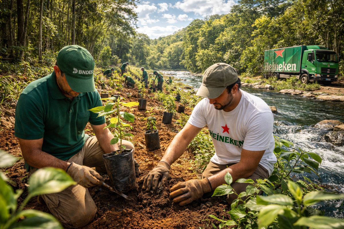 BNDES e Heineken anunciam investimento de R$ 10 milhões para restaurar florestas na área do Aquífero Beberibe e proteger a água que abastece milhões de pessoas (1)
