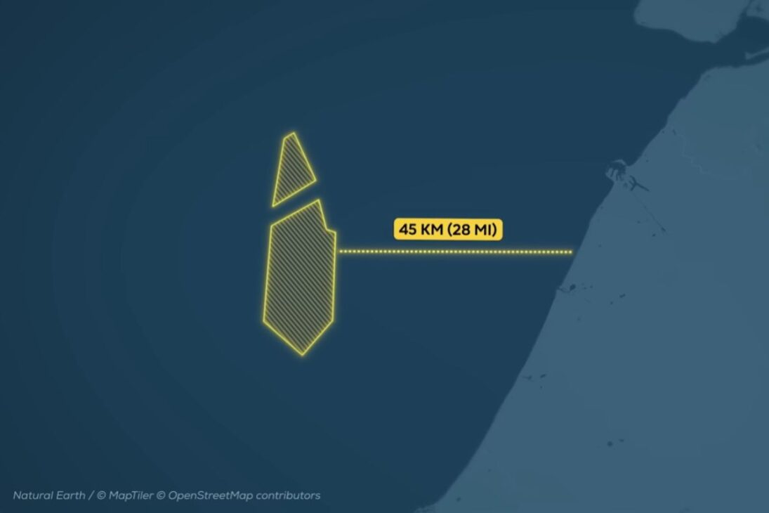 isla artificial multimillonaria en el Mar del Norte utiliza energía eólica offshore para redistribuir electricidad entre países europeos.